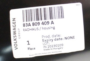 AUDI Q3 SQ3 RSQ3 2 83A 2018-2025 tylny lewy błotnik nadkole 83A809409A 4/4 MINIATURA