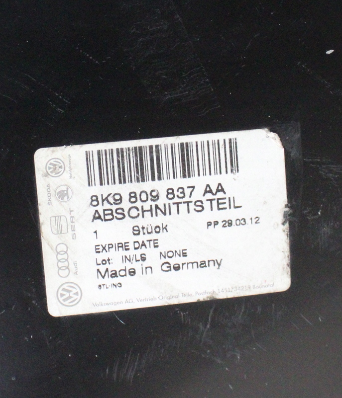 AUDI A4 ALLROAD B8 8K9 2009-2016 Tylny tył lewy błotnik 8K9809837AA 4/4