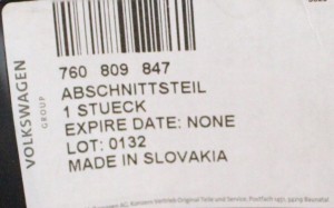 VW TOUAREG 3 III 760 CR7 2018-2025 próg słupek lewy 760809847 4/4 MINIATURA