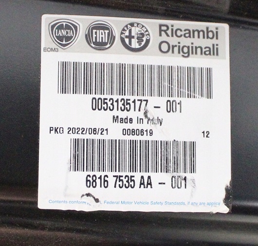 FIAT DUCATO 250 2006-2025 Próg słupek lewy rama 0053135177-001 53135177 4/4