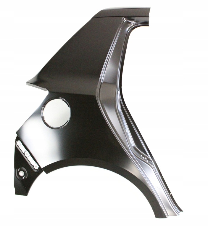 SKODA FABIA 2 5J6 2007-2014 HB Tylny prawy błotnik 5J6809606C 1/3