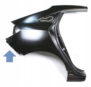 HONDA CIVIC X 10 5D HB 2017-2021 Tylny prawy błotnik 04636TGGA00ZZ 2/3 MINIATURA