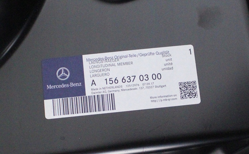 MERCEDES GLA X156 A156 156 2013-2019 próg słupek A lewy A1566370300 4/4