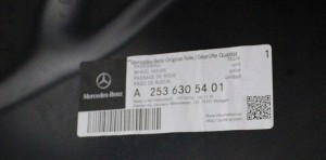 MERCEDES GLC W253 2016- tylny błotnik prawy nadkole wewnętrzne A2536305401 4/4 MINIATURA