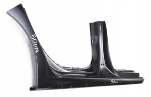 AUDI A3 S3 8Y4 SPORTBACK 2020-2025 próg słupek prawy 8Y4809840 2/3 MINIATURA