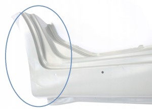 SUZUKI SX4 SX-4 GY 06-15 próg słupek prawy 64111-55L30-P41 6411155L30P41 4/4 MINIATURA