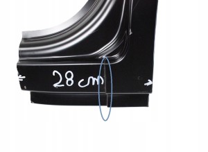 RENAULT MASTER 3 III 2010-2024 Próg słupek A prawy 801C00777R 5/5 MINIATURA