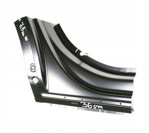 AUDI Q2 SQ2 RSQ2 81A 2017-2025 próg słupek prawy 81A809848 2/2 MINIATURA