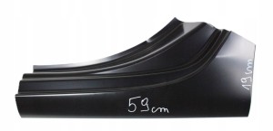 OPEL INSIGNIA 2 II B Z18 2017-2024 Sill door Quarter Panel left C-pillar elbow 1692375180