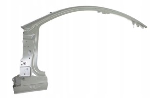 TESLA 3 MODEL III 3 17- próg słupek A lewy 1073677SCB 1073673SCB 1073673STB 2/3 MINIATURA