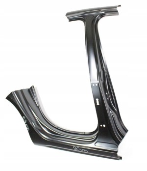 AUDI A4 S4 B9 LIFT 8W5 8W9 19-24 próg słupek prawy 8W5809848C 8W9809848C 3/3 MINIATURA