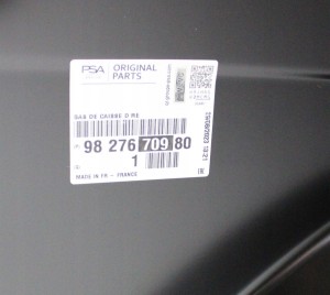 PEUGEOT RIFTER E-RIFTER L2 MAXI K9 2019-2025 Próg słupek prawy 9827670980 5/5 MINIATURA