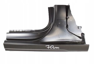 AUDI A4 S4 B9 8W5 8W9 LIFT 2019- Sill door Quarter Panel Pillar A right 8W5809848A 8W9809848C