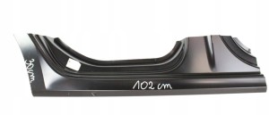 SKODA OCTAVIA 4 IV 5E7 2020-2024 Sill door Quarter Panel Pillar right 5E7809602D