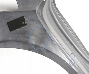 AUDI RS7 II 2 SPORTBACK C8 4K8 2019-2024 tylny błotnik prawy 4K8809838C 5/6 MINIATURA