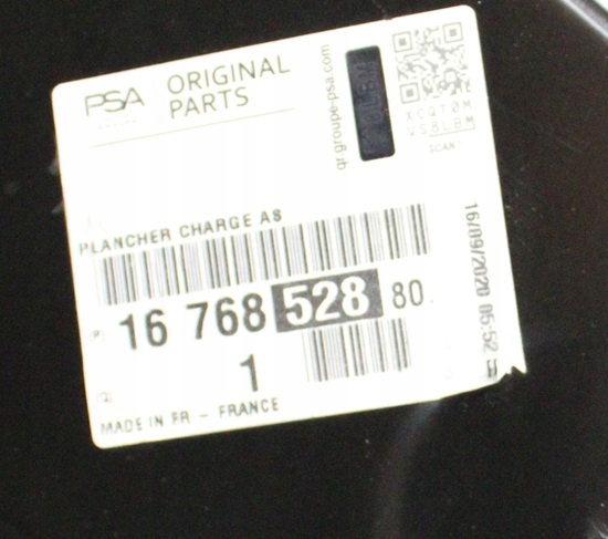 PEUGEOT E-2008 2008 2 II ELECTRIC 2020- wanna podłoga bagażnika 1676852880 5/5