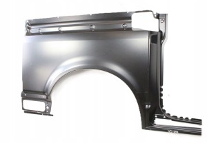 VW TRANSPORTER T6 7E0 7E1 L1 2015-2024 tylny prawy błotnik 7E1809844 3/4 MINIATURA