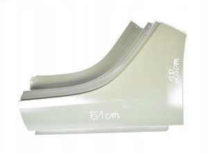 TESLA 3 MODEL 3 2017-2024 Quarter Panel rear wing fender left C-pillar 1073677SCB 1073673SCB