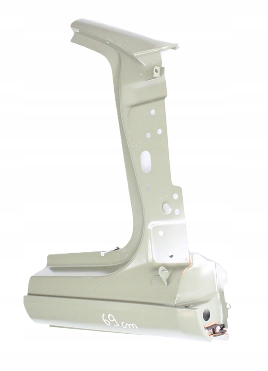 TESLA 3 MODEL 3 III 2017-2024 próg słupek A prawy 1073674S0A 1073674SCB 2/3