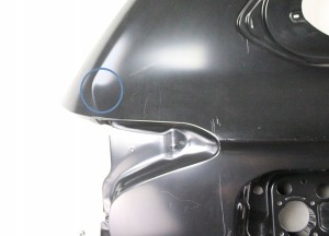 MITSUBISHI OUTLANDER PHEV 3 III 2012-2022 tylny prawy błotnik 5301H142 4/4 MINIATURA