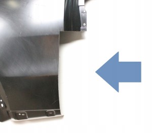 FORD RANGER RAPTOR 2019-2022 tylny błotnik lewy 2400948 4/5 MINIATURA