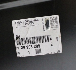 OPEL CROSSLAND X 2017- próg słupek prawy 39203299 4/4 MINIATURA