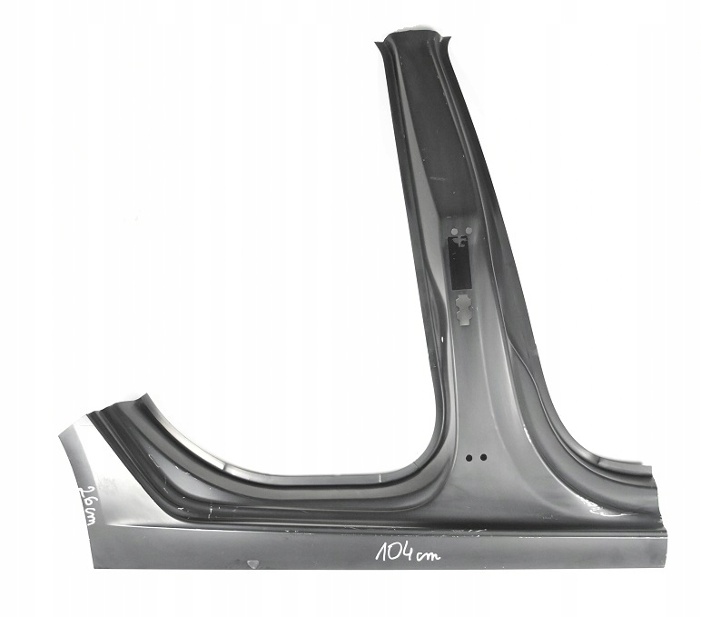 AUDI A1 S1 SPORTBACK 8X4 2011-2018 Próg słupek prawy 8X4809848 8X4-809-848 1/2