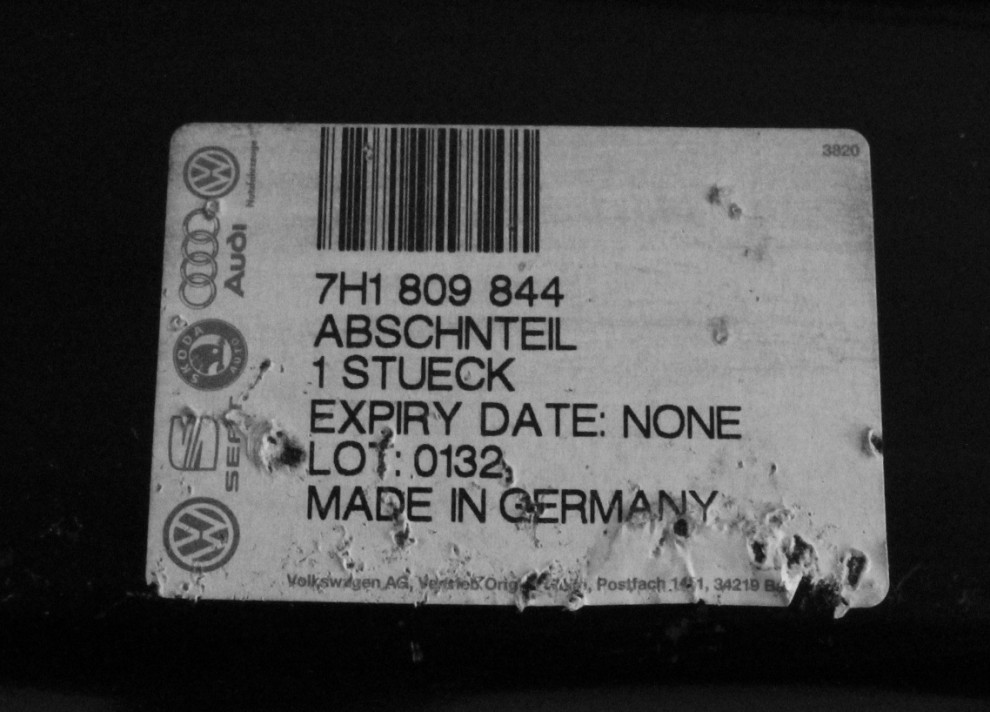 VW TRANSPORTER 5 V T5 7H0 7H1 L1 2003-2015 tylny prawy błotnik 7H1809844 5/5