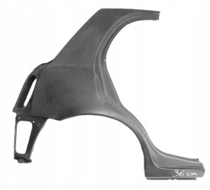 NISSAN MICRA K11 5D HB 1992-2002 Quarter Panel rear wing fender right 78100-76B30 7810076B30