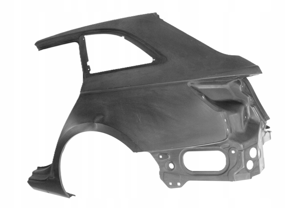 AUDI A4 S4 B9 KOMBI 8W9 2015-2019 Tylny lewy błotnik 8W9809837 2/4