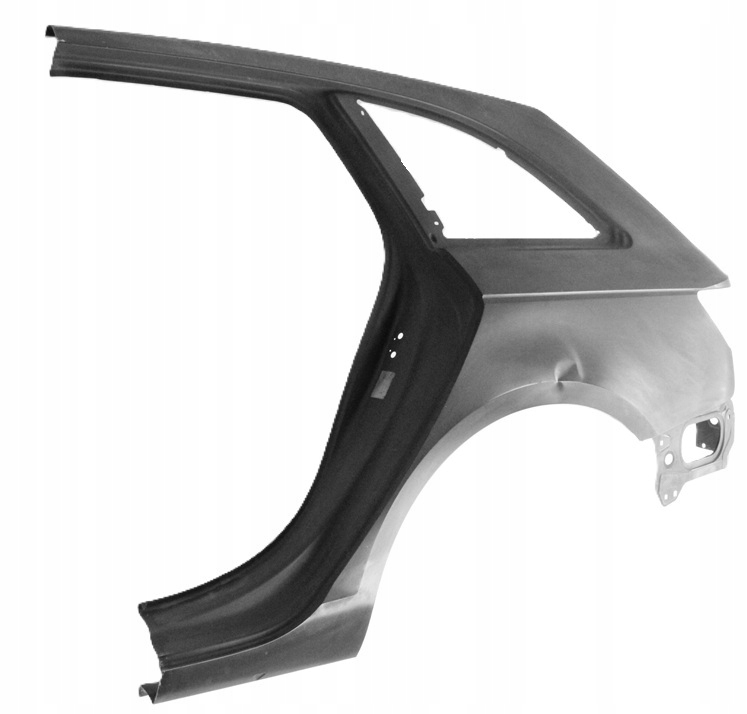 AUDI A4 S4 B9 KOMBI 8W9 2015-2019 Tylny lewy błotnik 8W9809837 3/4