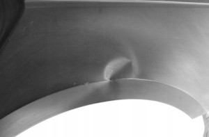 AUDI A4 S4 B9 KOMBI 8W9 2015-2019 Tylny lewy błotnik 8W9809837 4/4 MINIATURA