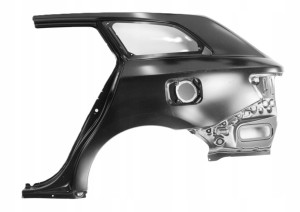 TOYOTA AVENSIS T27 T29 KOMBI 09- Quarter Panel rear wing fender left 61602-05140 6160205140