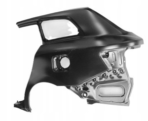 TOYOTA AVENSIS T27 T29 KOMBI 09- tylny lewy błotnik 61602-05140 6160205140 2/4 MINIATURA