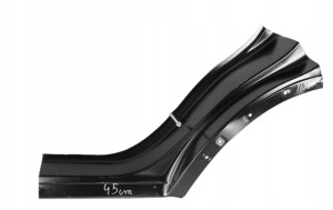 OPEL MOKKA MOKKA X J13 2012-2020 tylny lewy błotnik próg słupek C 42554452 2/4 MINIATURA