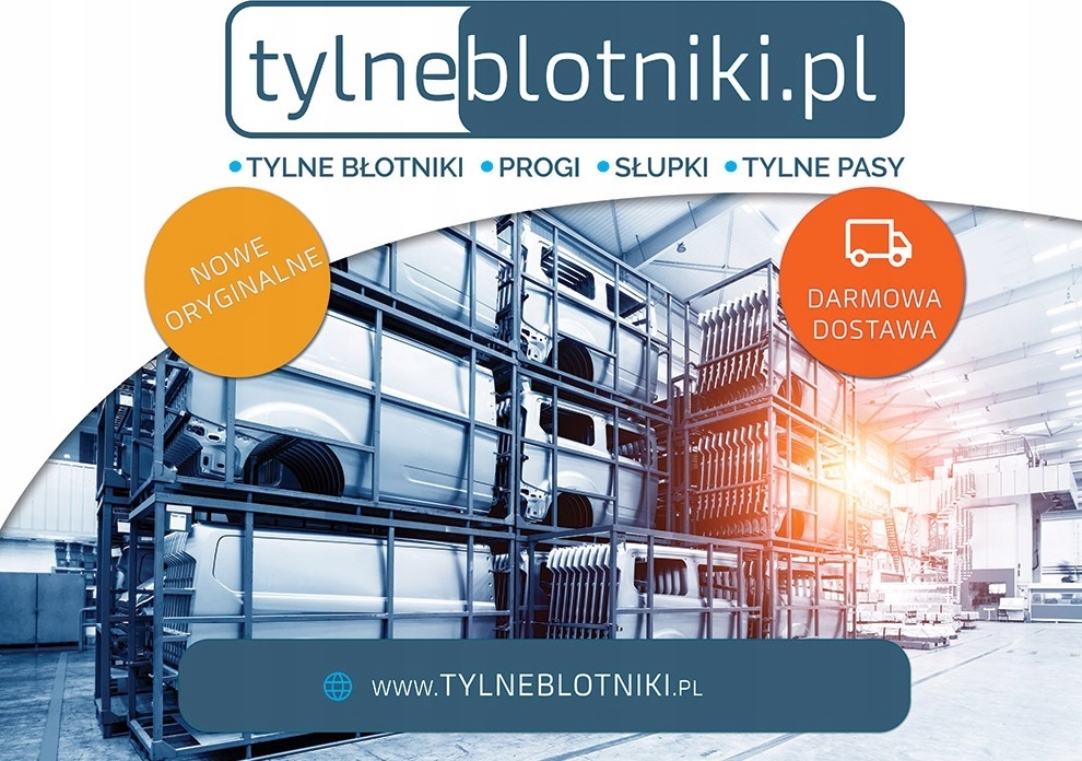 CITROEN JUMPER 2006- H2 H3 tylny prawy błotnik narożnik słupek 1344469080 6/6
