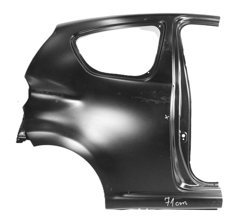 TOYOTA AYGO 1 I B1 2005-2014 3D tylny błotnik prawy 61611-0H020 616110H020 1/3