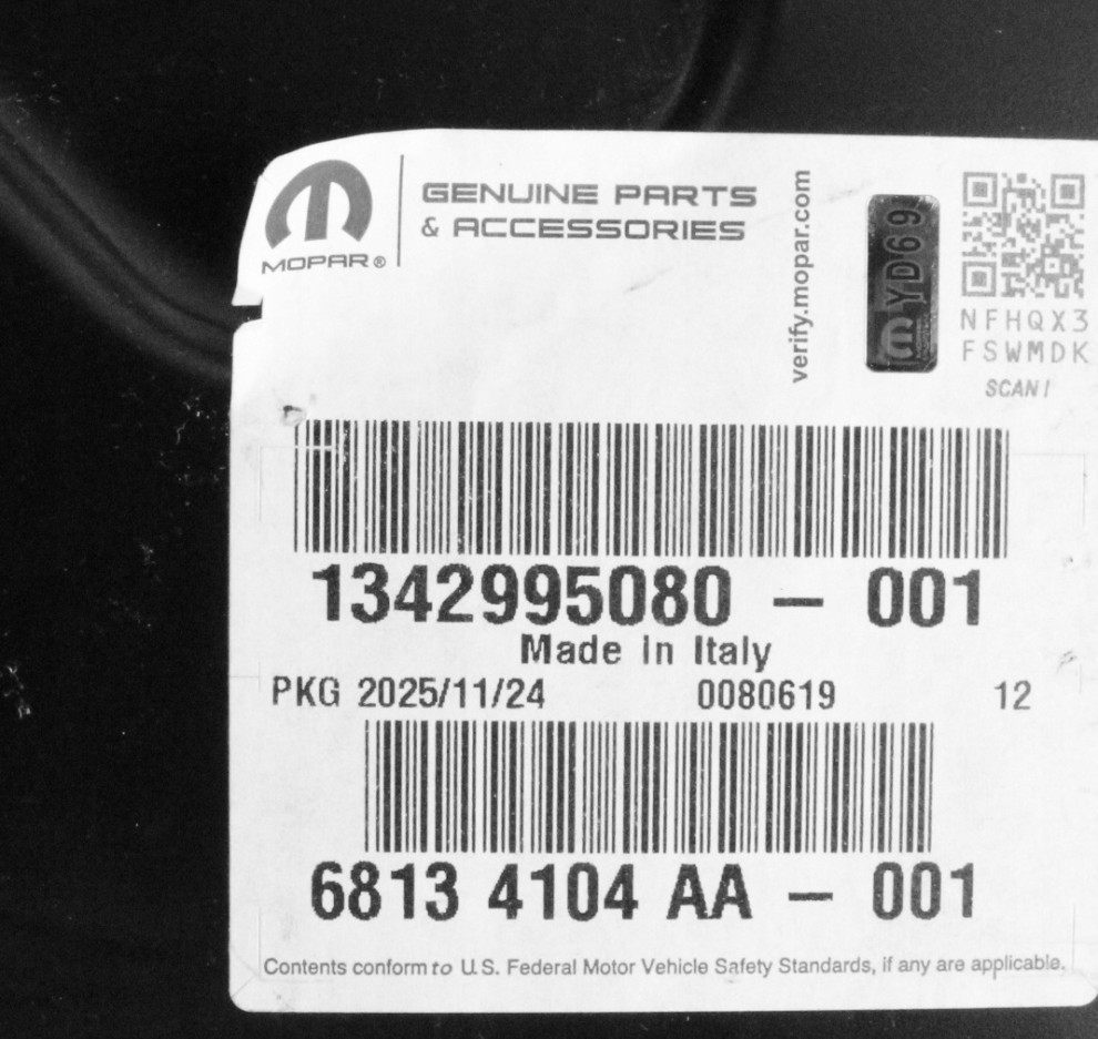CITROEN JUMPER 2006-2026 tylny lewy błotnik nadkole 1342995080 5/5