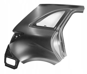 MERCEDES-BENZ B-KLASA W246 246 2011-2018 Quarter Panel rear wing fender right A2466300801