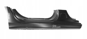 SKODA FABIA 3 III 6V6 6V9 2014-2021 Sill door Quarter Panel Pillar right 6V6809602C 6V9809602C