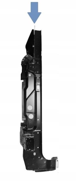 FORD TRANSIT MK8 14- H2 H3 V363 tylny lewy słupek narożnik 2367777 2367781 2/4 MINIATURA