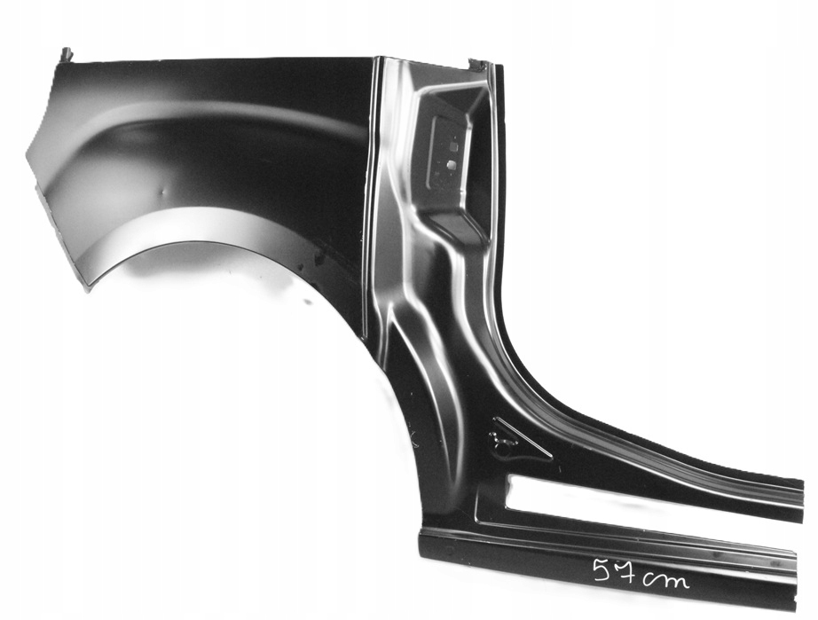 FIAT DOBLO D 2 II L1 263 2010-2021 tylny prawy błotnik 71765437 52019199 4/4