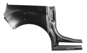 FIAT DOBLO D 2 II L1 263 2010-2021 tylny prawy błotnik 71765437 52019199 2/4 MINIATURA