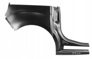 OPEL COMBO D L1 X12 2010- Quarter Panel rear wing fender right 71765437 52019199 95509993