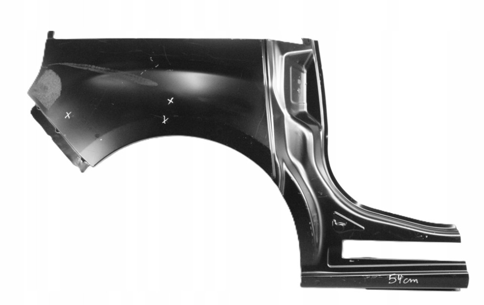 FIAT DOBLO D 2 II L1 263 2010-2021 tylny prawy błotnik 71765437 52019199 2/4