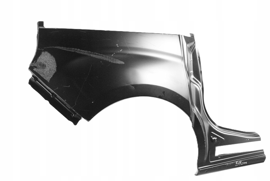 FIAT DOBLO D 2 II L1 263 2010-2021 tylny prawy błotnik 71765437 52019199 3/4