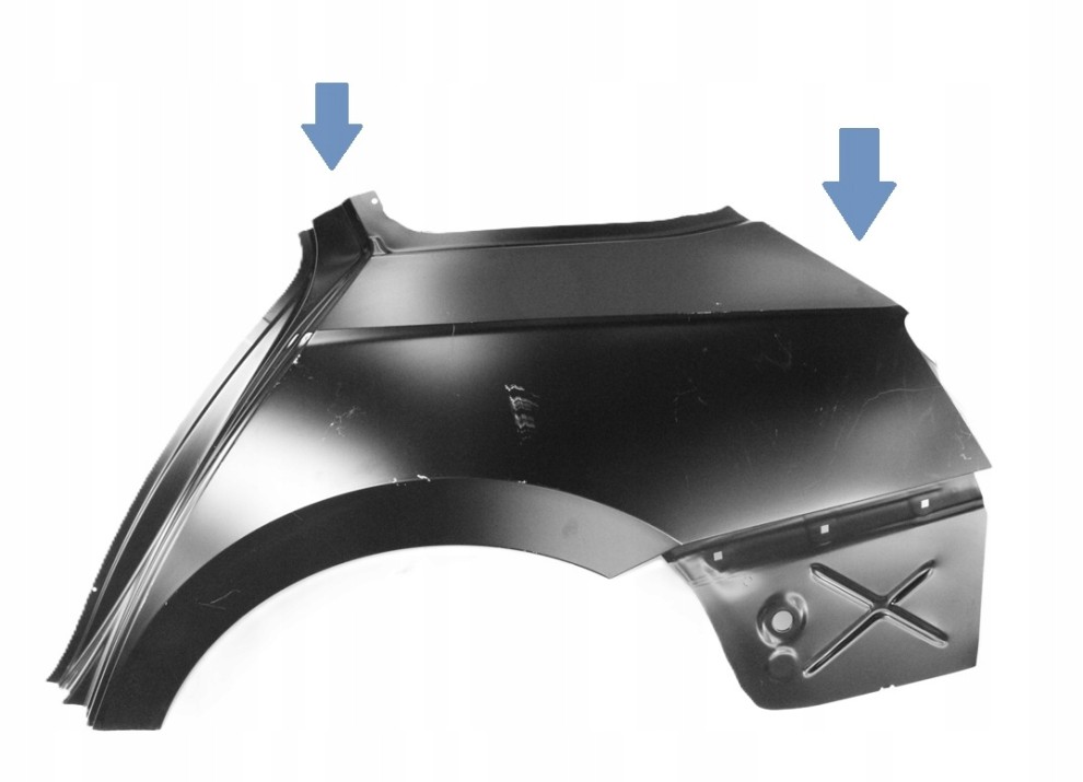 SKODA SUPERB 3 III 3V9 2015-2024 tylny tył lewy błotnik 3V9809601D 2/4