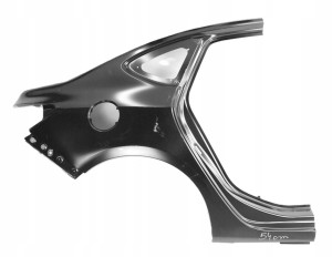 OPEL ASTRA J 4 IV SEDAN 2012-2020 tylny prawy błotnik 13442123 2/4 MINIATURA