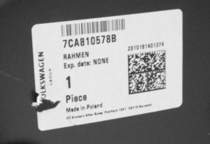 MAN TGE 7C0 DOKA KABINA 2016- próg słupek prawy 7CA810578G 5/5 MINIATURA