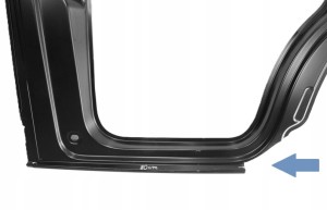 VW CRAFTER 2 II 7C0 DOKA KABINA 2016- próg słupek A prawy 7CA810578G 4/5 MINIATURA